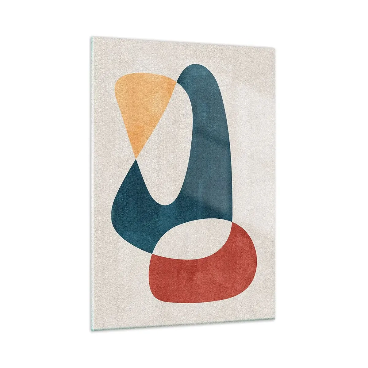 Glastavla - Bild på glas - Influenser och metamorfoser - 50x70 cm