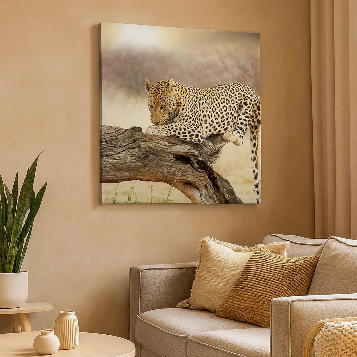 Canvastavla - Bild på duk - Jag går min egen väg - 30x30 cm