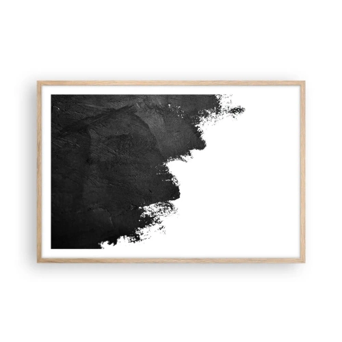 Affisch i ram av ljusek - Element: jord - 91x61 cm