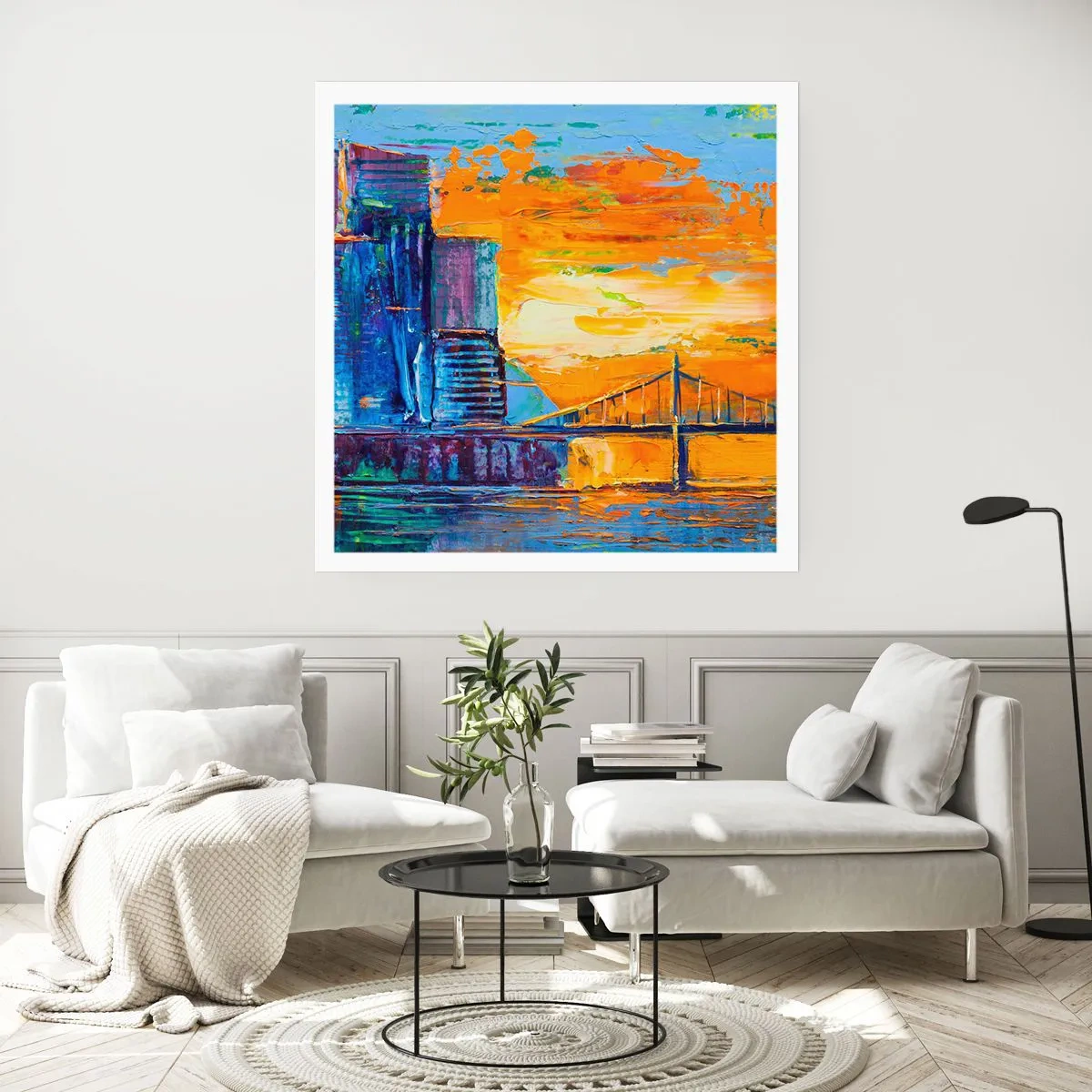 Affisch - Kultur och natur - 40x40 cm