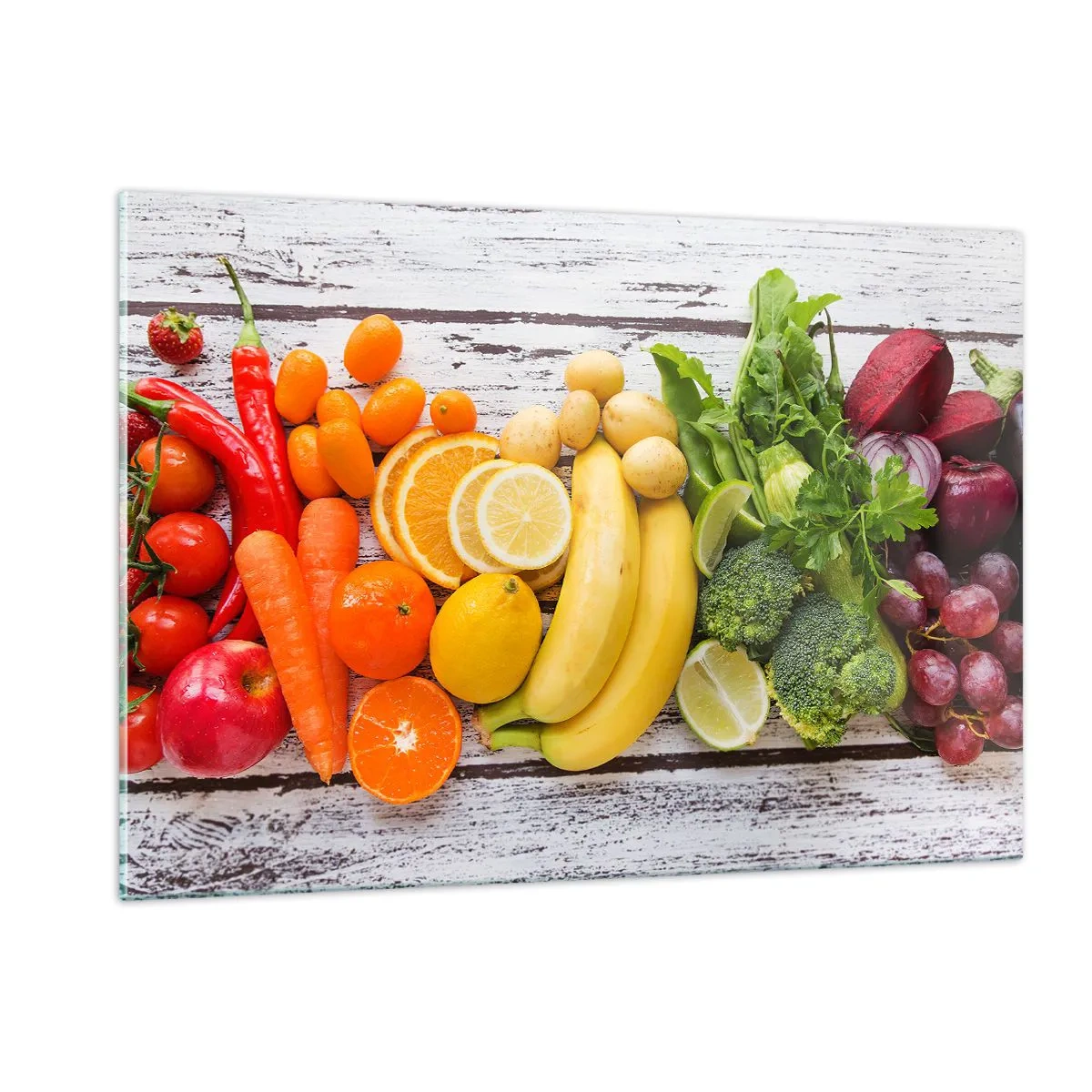 Glastavla - Bild på glas - Räcker det inte? - 120x80 cm