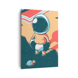 Canvastavla - Bild på duk - Ur ett annat perspektiv - 70x100 cm