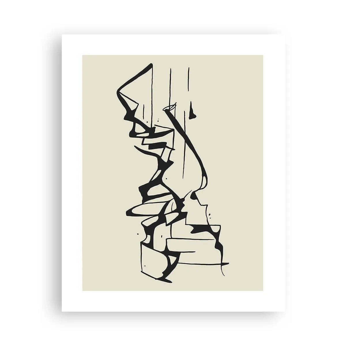 Affisch - Kanske ett landskap - 40x50 cm