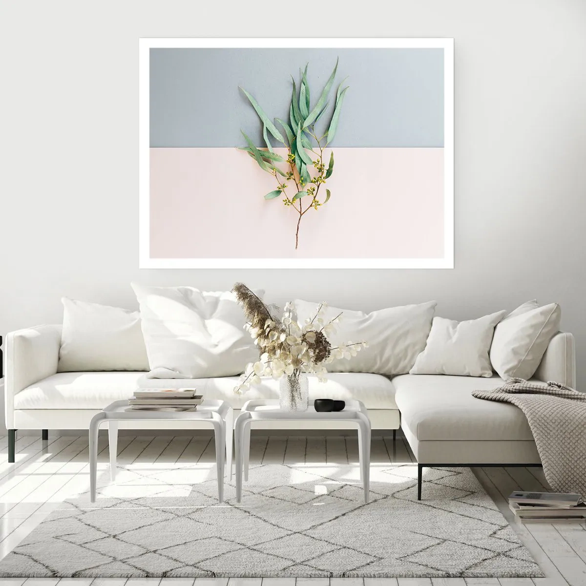 Affisch - Pastellens subtilitet - 100x70 cm