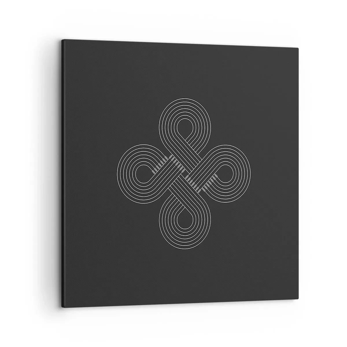 Canvastavla - Bild på duk - I keltisk anda - 50x50 cm