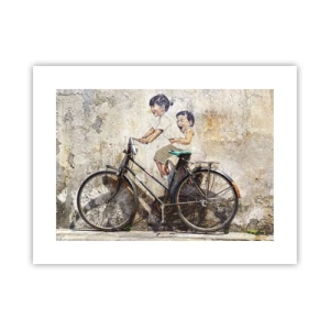 Affisch - Sant eller falskt? - 40x30 cm