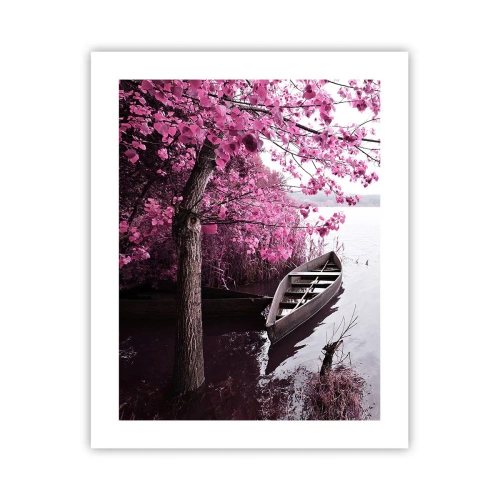 Affisch - I rosa tystnad - 40x50 cm