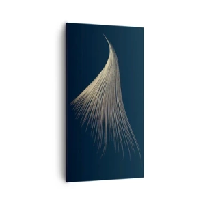 Canvastavla - Bild på duk - Som en ängels hårstrå - 55x100 cm
