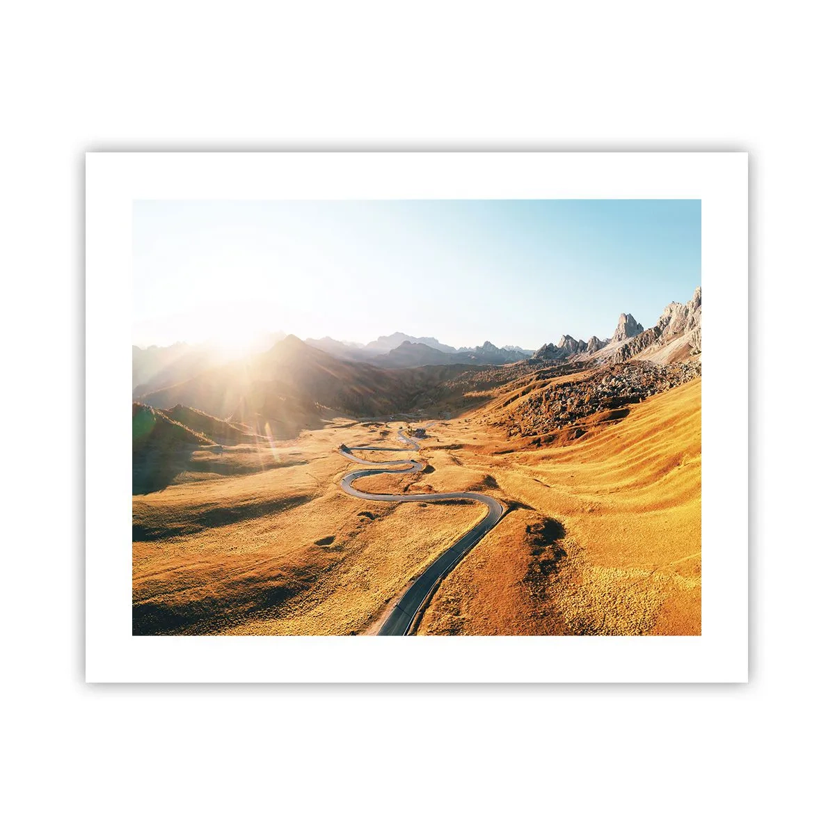 Affisch - I gulddalen - 50x40 cm