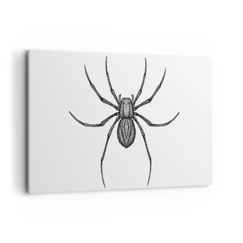 Canvastavla - Bild på duk - Oroväckande precision - 100x70 cm