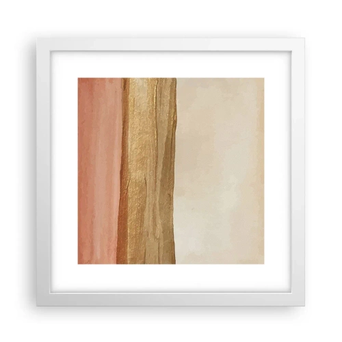 Affisch i vit ram - Vertikal komposition - 30x30 cm