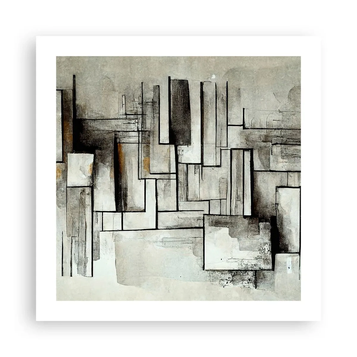 Affisch - Kraften i enkelhet - 50x50 cm