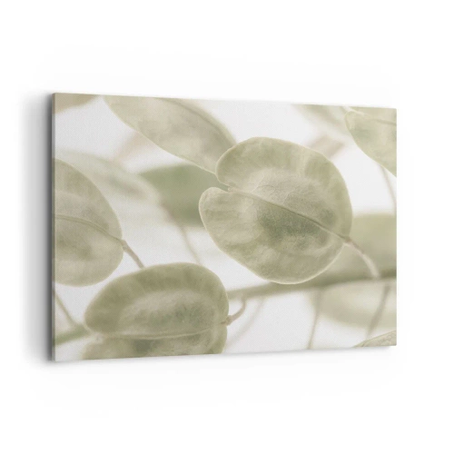 Canvastavla - Bild på duk - I början fanns det löv... - 100x70 cm