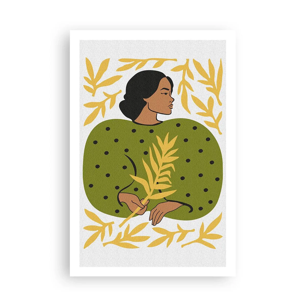 Affisch - Hawaiiansk flicka - 61x91 cm