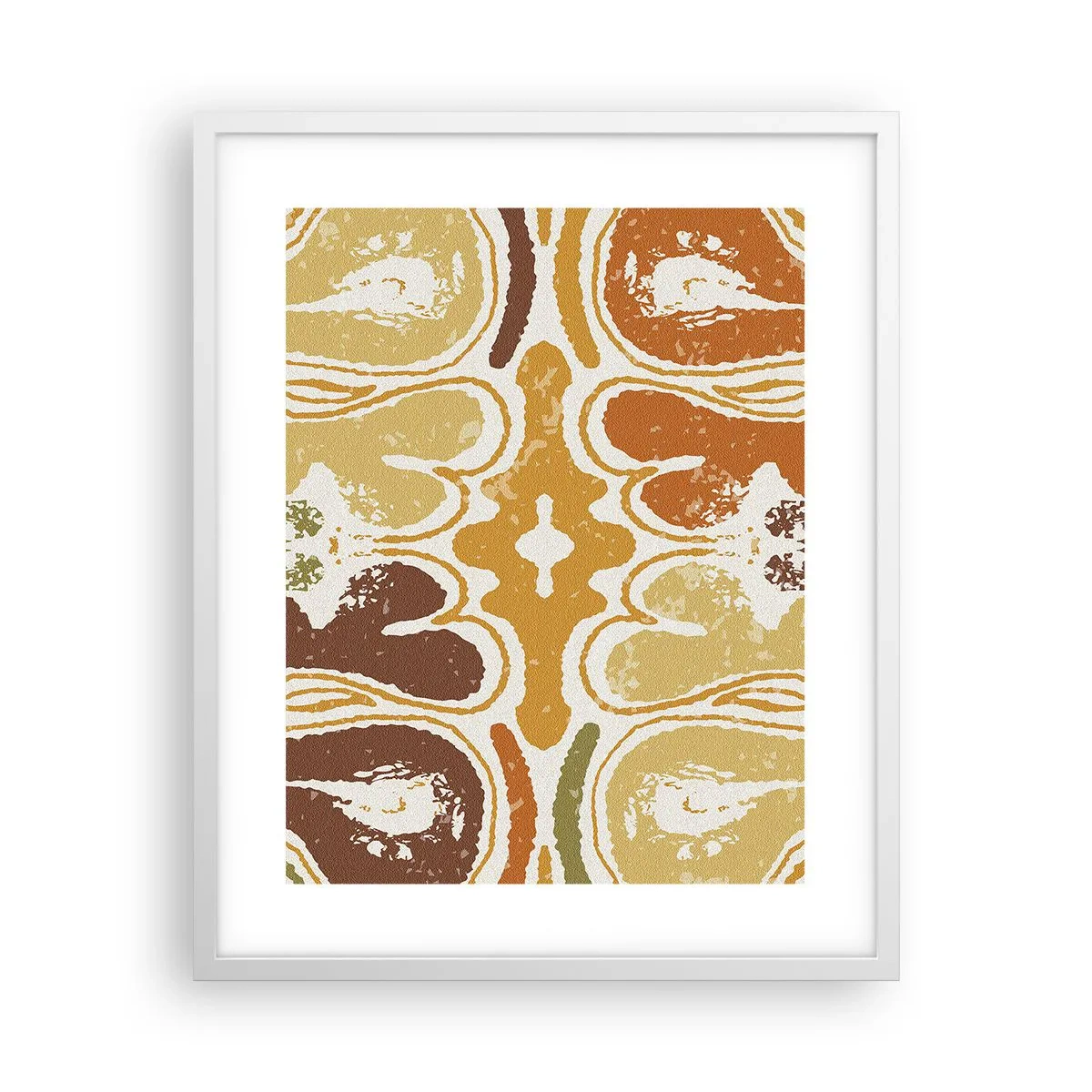 Affisch i vit ram - Sentimental abstraktion - 40x50 cm