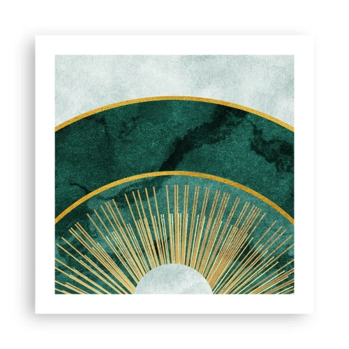 Affisch - Ett annorlunda solsystem - 50x50 cm