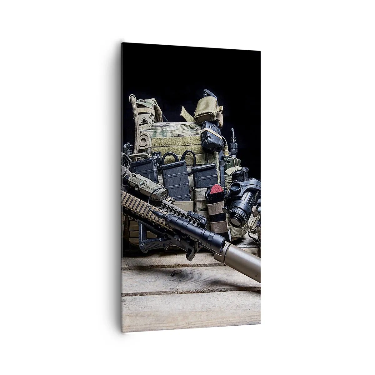 Canvastavla - Bild på duk - Ledig! - 65x120 cm