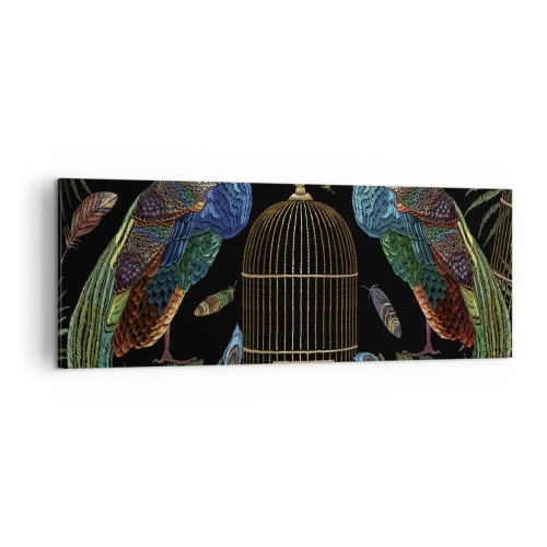 Canvastavla - Bild på duk - I kungliga kläder - 140x50 cm