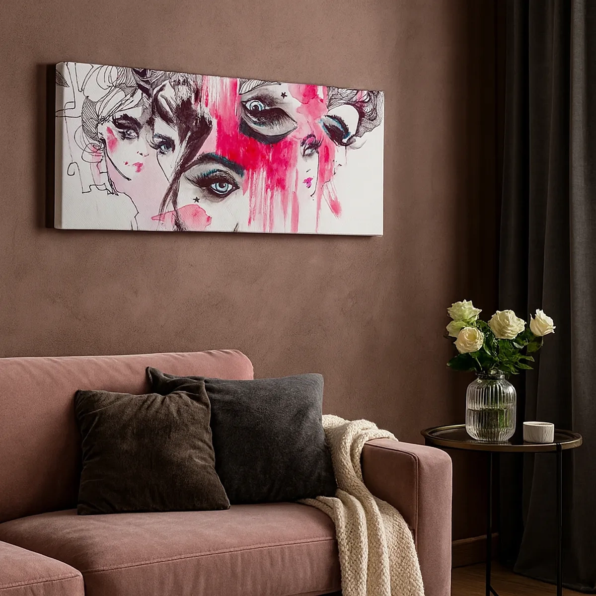 Canvastavla - Bild på duk - , - 30x30 cm