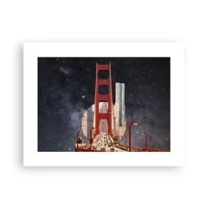 Affisch - Alltid i centrum - 40x30 cm