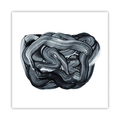 Affisch - Det är inte så enkelt - 60x60 cm