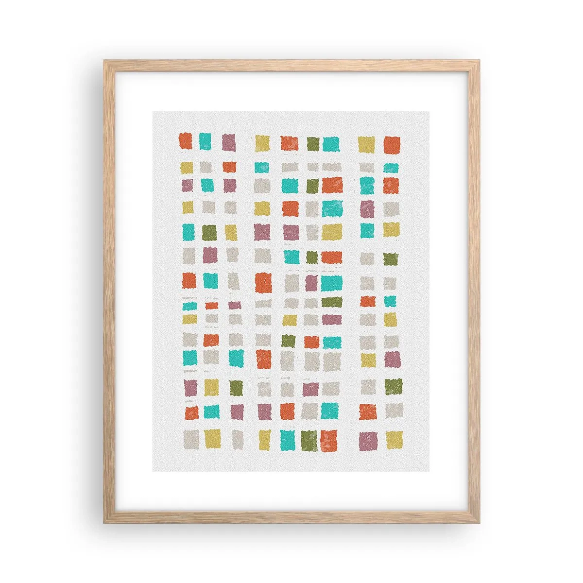 Affisch i ram av ljusek - Ett okänt spel - 40x50 cm