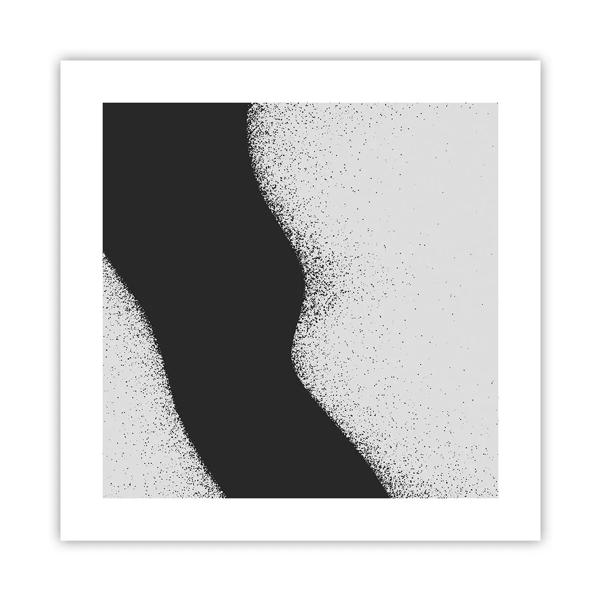 Affisch - Flytande balans - 40x40 cm