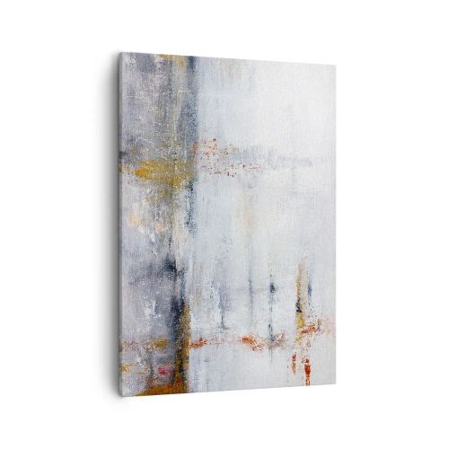 Canvastavla - Bild på duk - Bakom luftridån - 50x70 cm