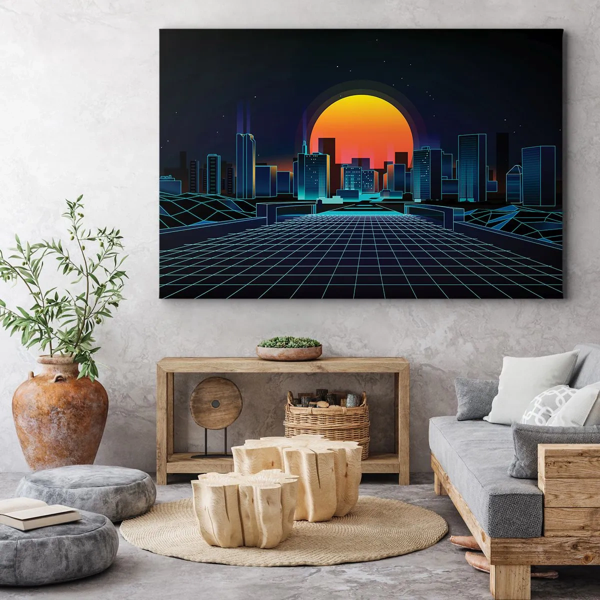 Canvastavla - Bild på duk - Vill du fortfarande till verkligheten? - 120x80 cm
