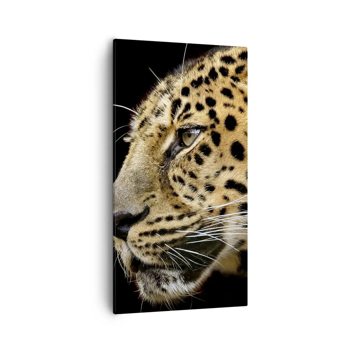 Canvastavla - Bild på duk - Lugn, fokuserad, redo - 55x100 cm