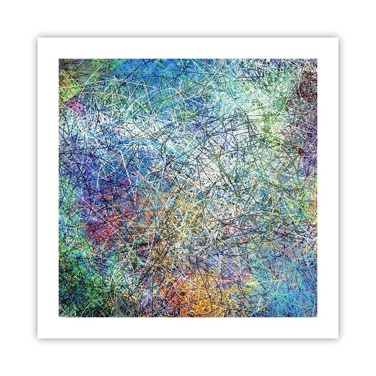 Affisch - Det är inte så enkelt - 50x50 cm