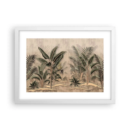 Affisch i vit ram - Bild i kolonial stil - 40x30 cm