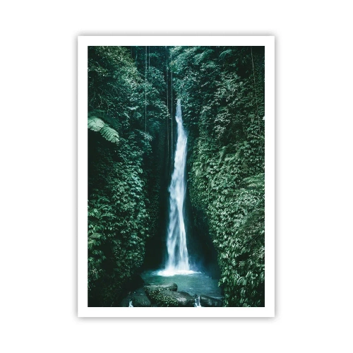 Affisch - Tropisk spa - 70x100 cm