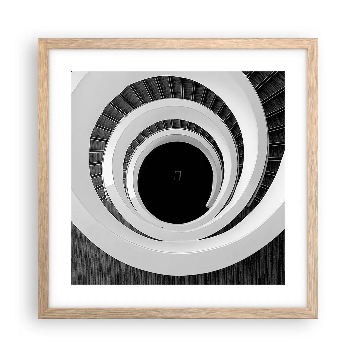 Affisch i ram av ljusek - Till sakens kärna - 40x40 cm