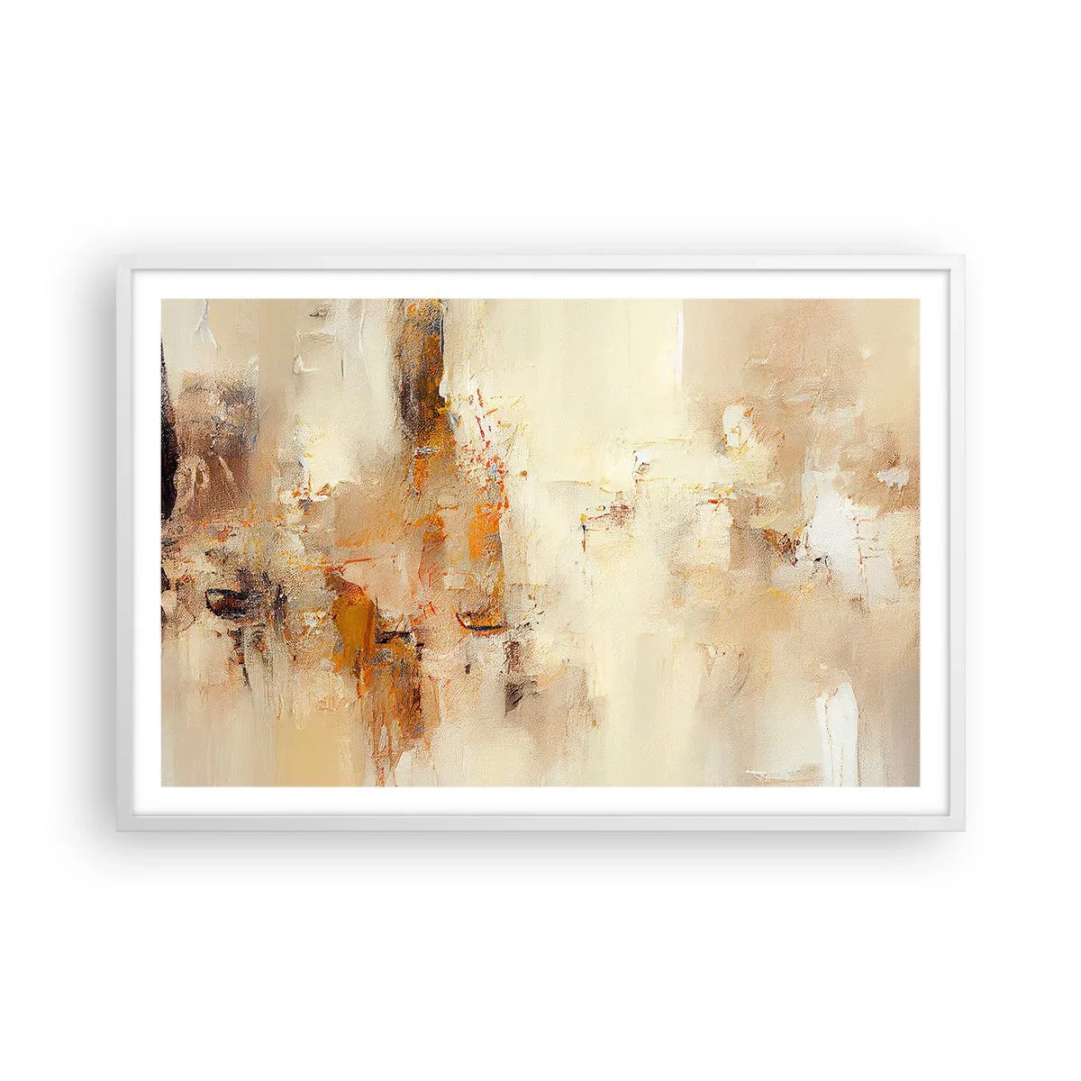 Affisch i vit ram - Bärnstenens själ - 91x61 cm