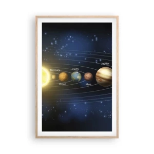 Affisch i ram av ljusek - En av tio - 61x91 cm