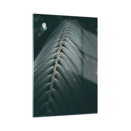 Glastavla - Bild på glas - Naturens precision - 50x70 cm