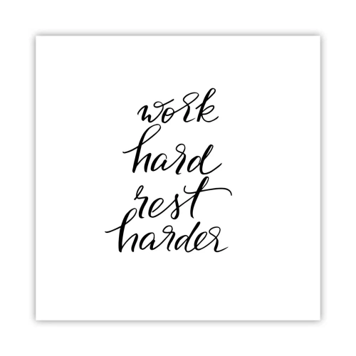 Affisch - Livsbalans - 30x30 cm