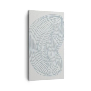 Canvastavla - Bild på duk - Droppens leende - 45x80 cm