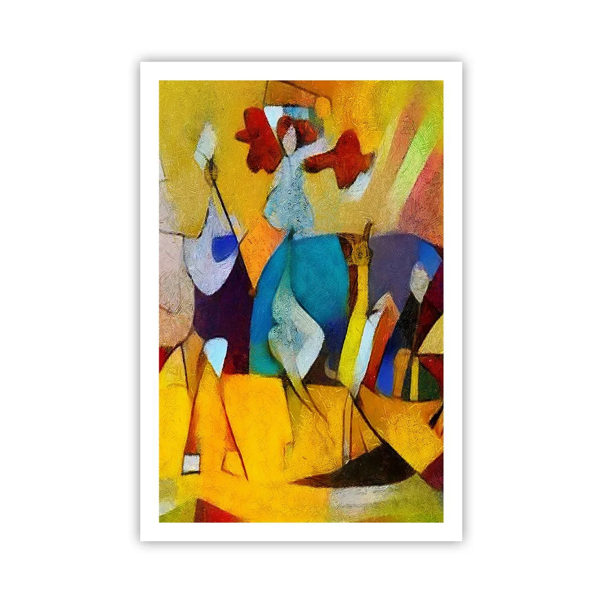 Affisch - Sol - liv -glädje - 61x91 cm