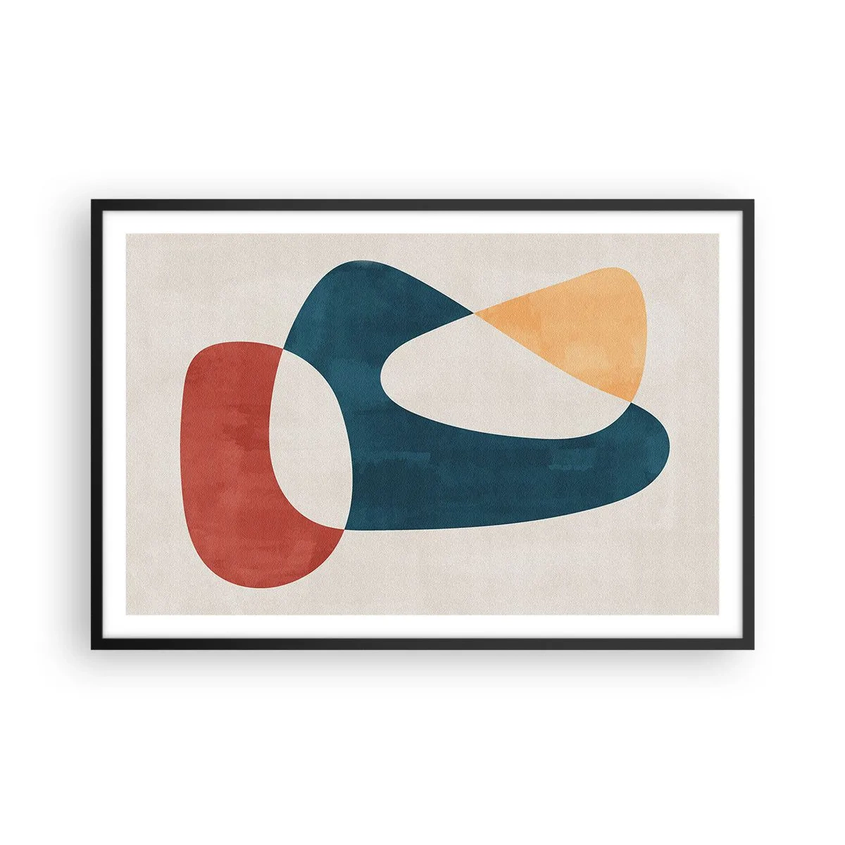 Affisch i svart ram - Influenser och metamorfoser - 91x61 cm