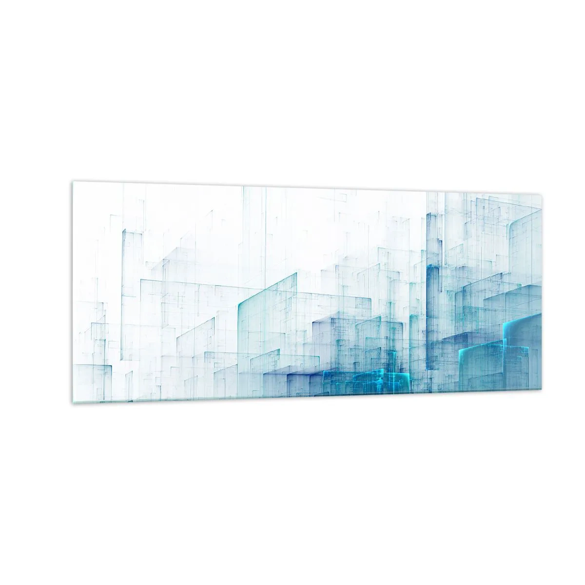 Glastavla - Bild på glas - Hur utrymmet blev till - 100x40 cm