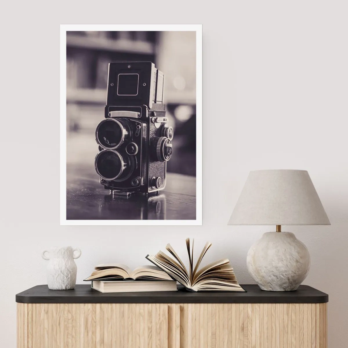 Affisch - Ett gammalt fotografis magi - 61x91 cm