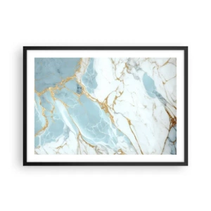 Affisch i svart ram - Stenrikedom - 70x50 cm