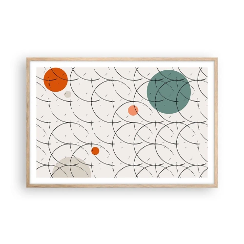 Affisch i ram av ljusek - I popkonstens anda - 91x61 cm