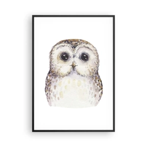 Affisch i svart ram - Titta i mina ögon - 70x100 cm