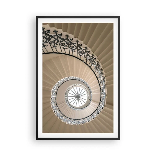 Affisch i svart ram - I musslans mitt - 61x91 cm