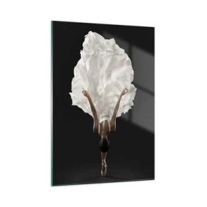 Glastavla - Bild på glas - Ovanliga vägar - 50x70 cm