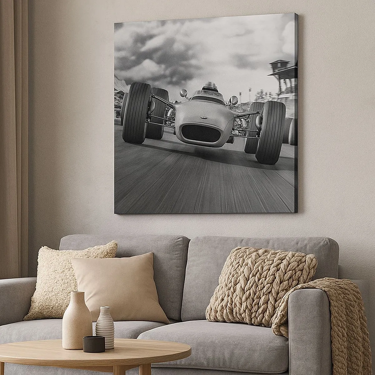 Canvastavla - Bild på duk - Kraften finns! - 30x30 cm