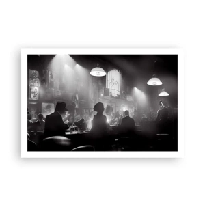 Affisch - I en jazzig stämning - 91x61 cm